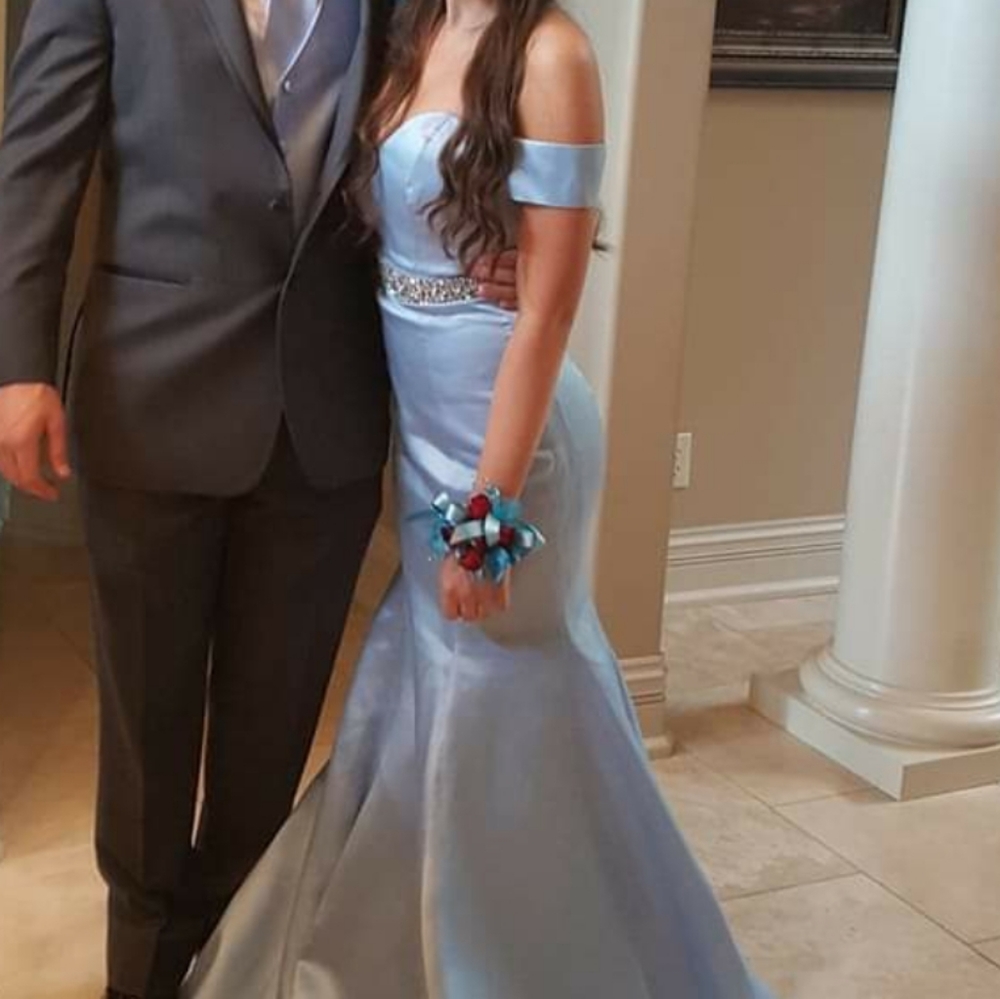 Baby Blue Prom Dress